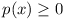 p(x) >= 0