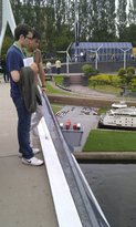 [UK @ Madurodam. And what are Josh and Jordan doing??? Watching giant fish]